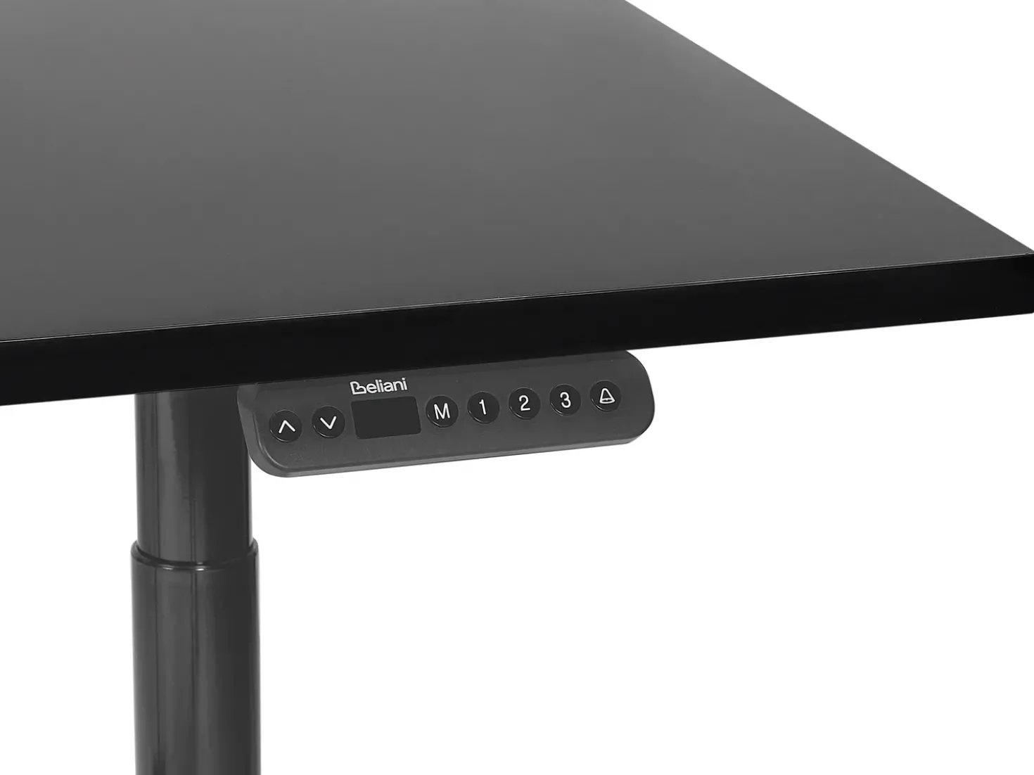 Scrivania elettrica regolabile in altezza DESTINAS Nero 180 cm 80 cm