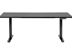Scrivania elettrica regolabile in altezza DESTINAS Nero 180 cm 80 cm