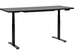 Scrivania elettrica regolabile in altezza DESTINAS Nero 180 cm 80 cm