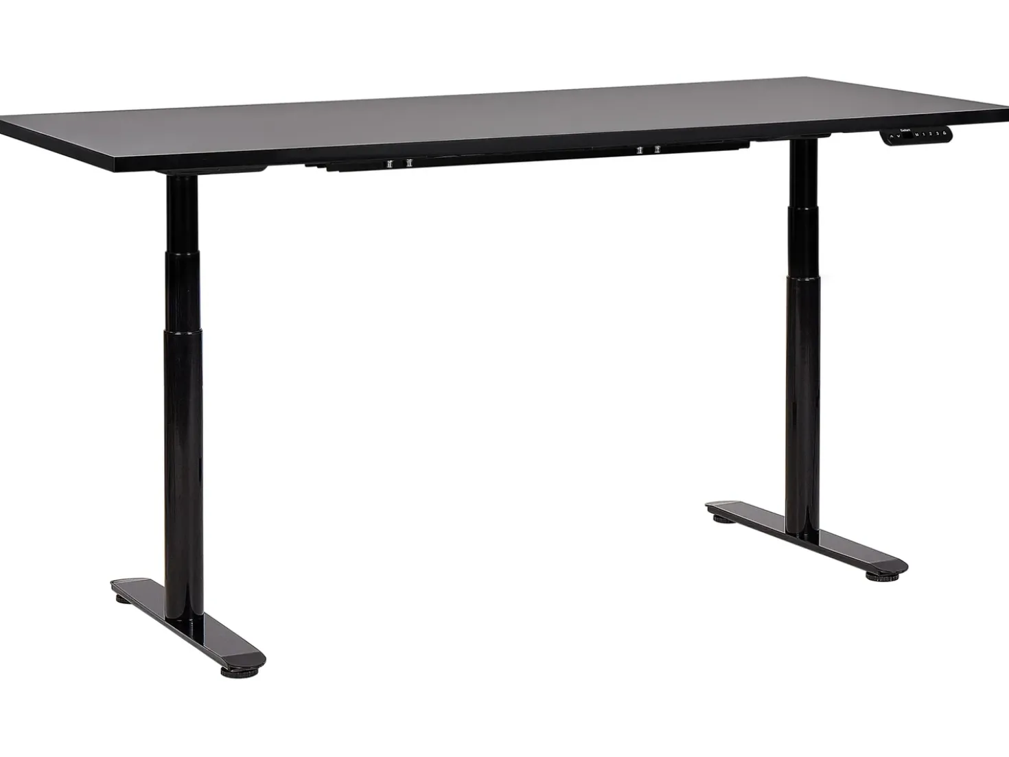 Scrivania elettrica regolabile in altezza DESTINAS Nero 180 cm 80 cm