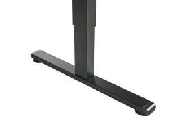 Scrivania elettrica regolabile in altezza LUCAMA Marrone/Nero 120 cm 60 cm con porta USB