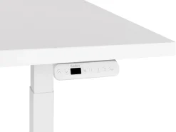 Scrivania elettrica regolabile in altezza DESTINES Bianco 180 cm 80 cm