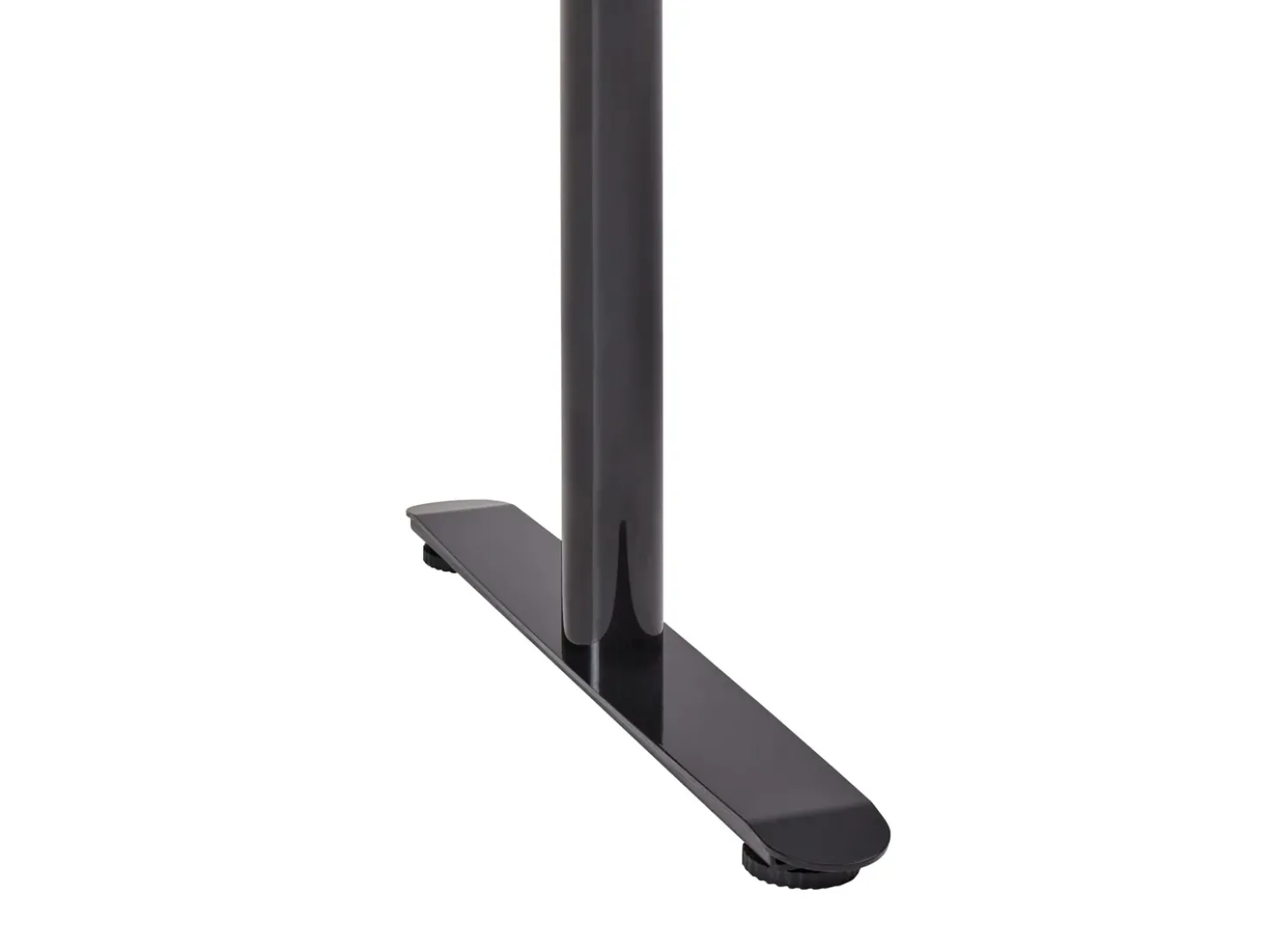 Scrivania elettrica regolabile in altezza DESTINAS Nero/Marrone chiaro 180 cm 72 cm
