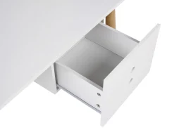 Scrivania FENESTRA Marrone chiaro/Bianco 120 cm 50 cm