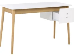 Scrivania FENESTRA Marrone chiaro/Bianco 120 cm 50 cm