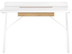Scrivania FOCUS Bianco 120 cm 60 cm con Cassetti