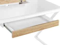Scrivania FOCUS Bianco 120 cm 60 cm con Cassetti