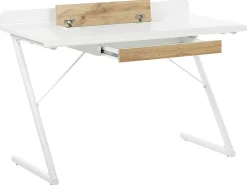 Scrivania FOCUS Bianco 120 cm 60 cm con Cassetti