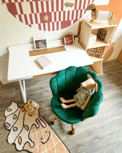 Scrivania FOCUS Bianco 120 cm 60 cm con Cassetti
