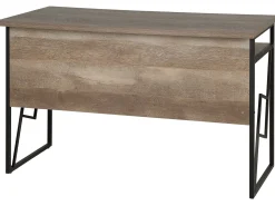 Scrivania FORRES Marrone/Nero 120 cm 60 cm