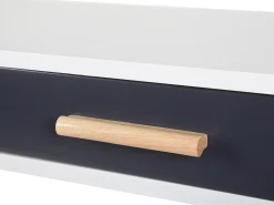 Scrivania FRISCO Grigio 120 cm 45 cm con Cassetti