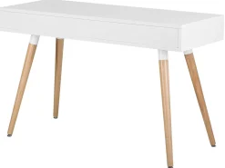 Scrivania FRISCO Grigio 120 cm 45 cm con Cassetti