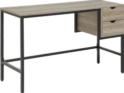 Scrivania GRANT Marrone chiaro 120 cm 48 cm con Cassetti