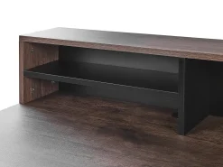 Scrivania HARISON Marrone scuro 100 cm 53 cm