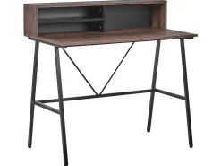 Scrivania HARISON Marrone scuro 100 cm 53 cm