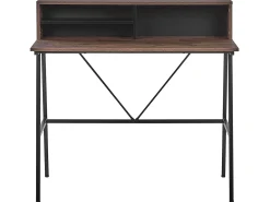 Scrivania HARISON Marrone scuro 100 cm 53 cm