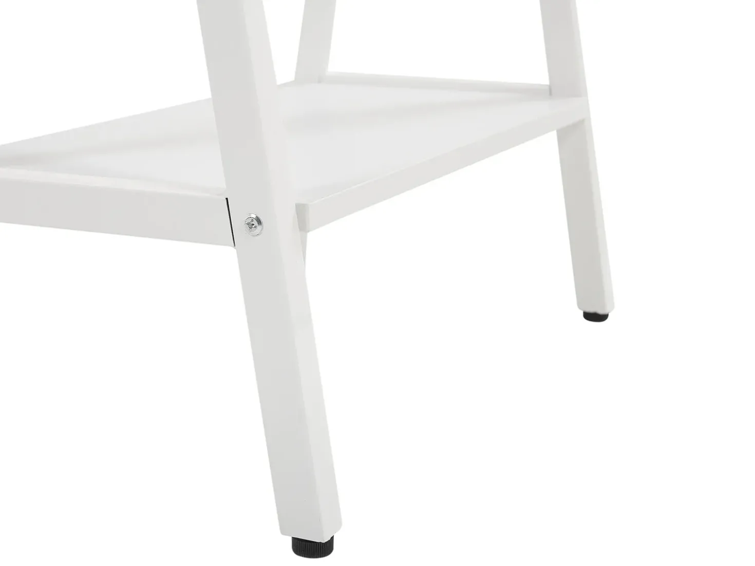 Scrivania HEBER Marrone/Bianco 140 cm 60 cm con Cassetti