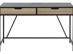 Scrivania JENA Nero 120 cm 60 cm con Cassetti