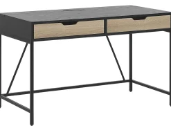 Scrivania JENA Nero 120 cm 60 cm con Cassetti