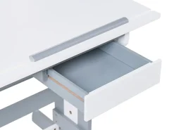 Scrivania manuale regolabile in altezza NANNUP Bianco 110 cm 53 cm