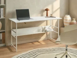 Scrivania ORAN Bianco 140 cm 60 cm