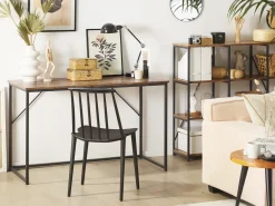 Scrivania PEMBRO Marrone scuro 120 cm 55 cm