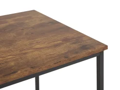 Scrivania PEMBRO Marrone scuro 120 cm 55 cm