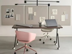 Scrivania pieghevole BENDI Marrone scuro 160 cm 60 cm