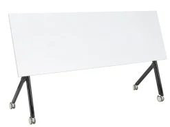 Scrivania pieghevole BENDI Bianco 180 cm 60 cm con ruote