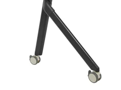 Scrivania pieghevole BENDI Bianco 180 cm 60 cm con ruote