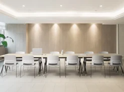 Scrivania pieghevole BENDI Marrone chiaro 180 cm 60 cm con ruote