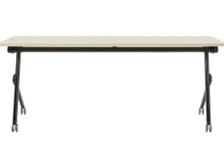 Scrivania pieghevole BENDI Marrone chiaro 180 cm 60 cm con ruote