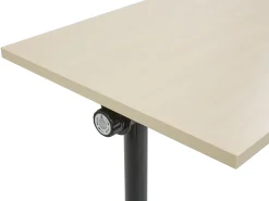 Scrivania pieghevole CAVI Marrone chiaro 180 cm 60 cm con ruote