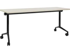 Scrivania pieghevole CAVI Marrone chiaro 180 cm 60 cm con ruote