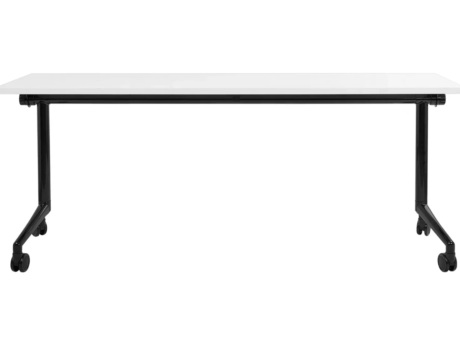 Scrivania pieghevole CAVI Bianco 180 cm 60 cm con ruote