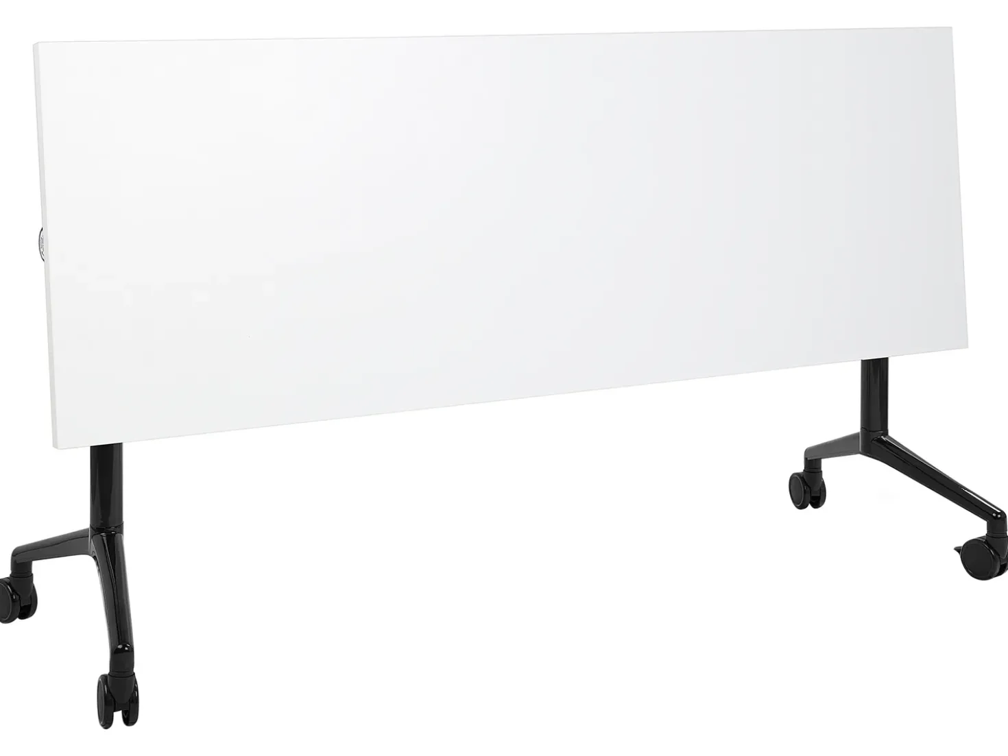 Scrivania pieghevole CAVI Bianco 180 cm 60 cm con ruote