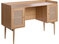 Scrivania RATANA Marrone chiaro 130 cm 50 cm