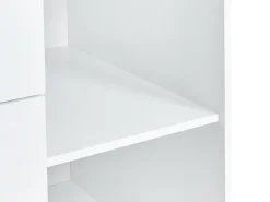Scrivania regolabile ASHMORE Bianco 165/220 cm 55 cm