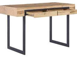 Scrivania VIDA Marrone chiaro 120 cm 55 cm con contenitore