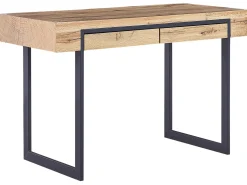 Scrivania VIDA Marrone chiaro 120 cm 55 cm con contenitore