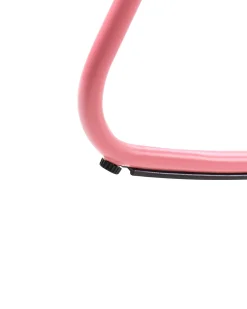 Sedia a dondolo da giardino TURI Metallo Rosa