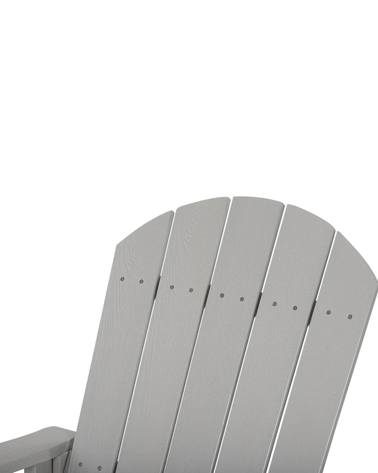Sedia a dondolo da giardino ADIRONDACK Grigio chiaro