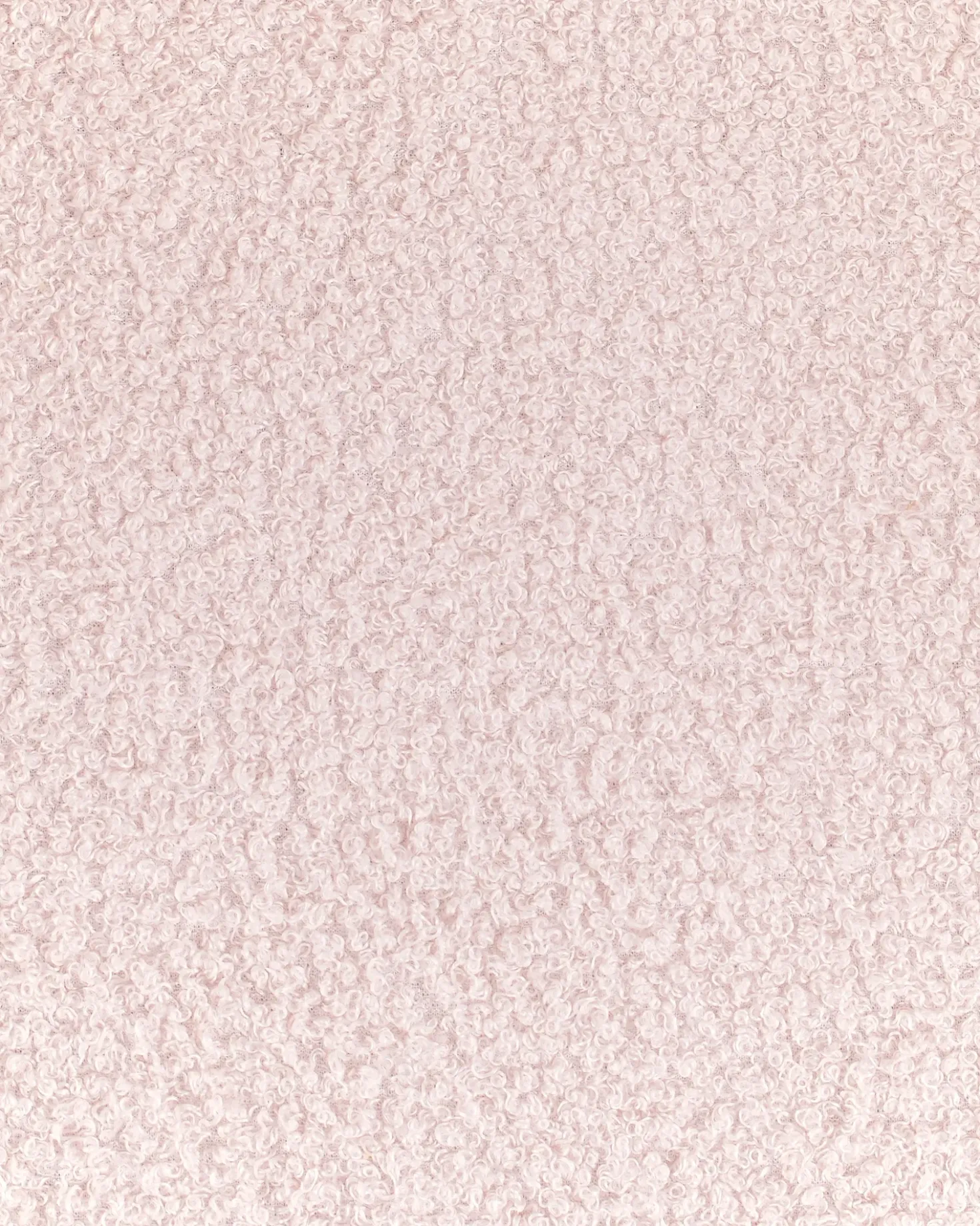 Sedia a dondolo per bambini NORBY Bouclé Rosa pastello