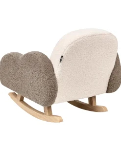 Sedia a dondolo per bambini Nuvola SKARE Bouclé Beige