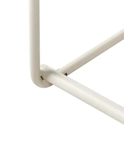 Sedia con cuscino PICO Metallo Beige chiaro