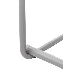 Sedia con cuscino PONTE Metallo Grigio