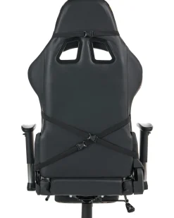 Sedia da gaming VICTORY Pelle sintetica Grigio scuro