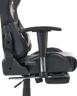 Sedia da gaming VICTORY Pelle sintetica Grigio scuro