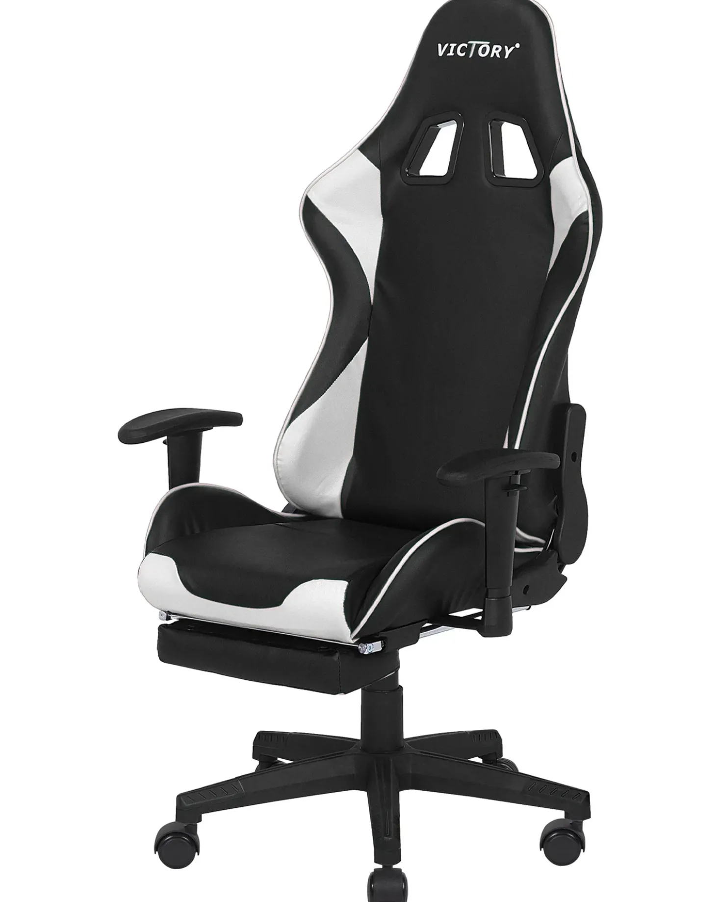 Sedia da gaming VICTORY Pelle sintetica Bianco