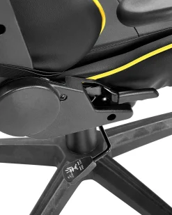 Sedia da gaming VICTORY Pelle sintetica Giallo